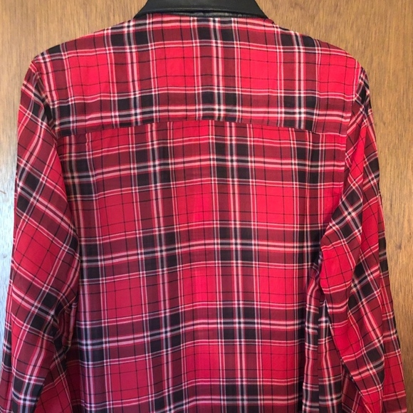 Pippalynn Plaid Button Down - Picture 3 of 5